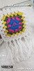 Multi Color Handmade Crochet Muffler – 2 Meter