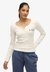 ATHLETIC BUTTON DOWN LS TOP
