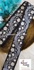 Black Threads Embroidered Fancy Trim