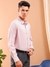 Men Red Slim Fit Solid Formal Shirt