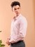 Men Red Slim Fit Solid Formal Shirt