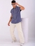 Men Boxy Fit Solid Streetwear Shirt