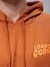 Men Relaxed Fit Placement Print Overhead Hooded Sweatshirts