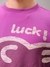 Men Purple Regular Fit Placement Print Overhead Crewneck Sweatshirt