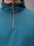 Men Green Relax Fit Solid Overhead-Highneck Sweatshirts