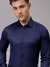 Men Slim Fit Solid Formal Shirt