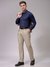 Men Slim Fit Solid Formal Shirt