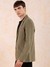 Men Green Comfort Straight Fit Solid Blazer