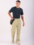 Men Green Relaxed Fit Mid Rise Solid Utility Cargos