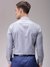 Men Grey Slim Fit Checked Formal Shirt