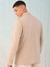 Men Beige Comfort Straight Fit Solid Blazer