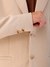 Men Beige Comfort Straight Fit Solid Blazer