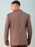 Men Grey Comfort Straight Fit Solid Blazer