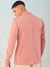 Men Orange Comfort Straight Fit Solid Blazer