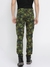 Olive Slim fit Camouflage Cargo