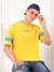 Men Yellow Boxy Fit Placement Print IPL T-shirt