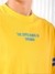Men Yellow Boxy Fit Placement Print IPL T-shirt