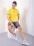 Men Yellow Boxy Fit Placement Print IPL T-shirt