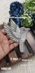 Right Side Facing Grey Dove Patch