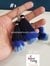 Quirky Shades Of Dark Blue Thread Tassel