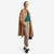 Woman Green V-Neck Sweater In Pure Merino Wool