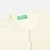 Woman Cream Crew Neck Cardigan In Pure Merino Wool