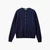 Crew Neck Cardigan In Pure Virgin Wool