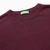 Man Plum Crew Neck Sweater In Pure Merino Wool