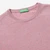 Man Marl Pink Crew Neck Sweater In Pure Merino Wool