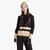 Woman Black Sweater In Cashmere Blend With Hood
