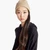 Woman Black Sweater In Cashmere Blend With Hood