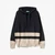 Woman Black Sweater In Cashmere Blend With Hood