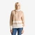 Woman Beige Cashmere Blend Sweater With Hood