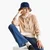 Woman Beige Cashmere Blend Sweater With Hood