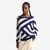 Woman Regimental Striped Sweater