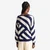 Woman Regimental Striped Sweater