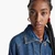 Woman Short Denim Trench Coat