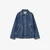 Woman Short Denim Trench Coat