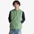 Man Nylon Vest With Recycled Wadding