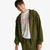 Man Zip-Up Hoodie In Cotton