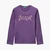 Girl Junior T-Shirt With Glitter Print