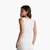 Woman White Tank Top In Pure Cotton