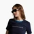 Woman T-Shirt In 100% Cotton With Glitter Print Logo