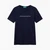 Woman T-Shirt In 100% Cotton With Glitter Print Logo