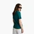 Woman T-Shirt In 100% Cotton With Glitter Print Logo