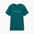 Woman T-Shirt In 100% Cotton With Glitter Print Logo