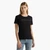 T-Shirt In 100% Cotton With Glitter Print Logo