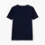 Woman Pure Cotton T-Shirt With V-Neck