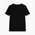 Woman Pure Cotton T-Shirt With V-Neck