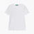 Woman Pure Cotton T-Shirt With V-Neck